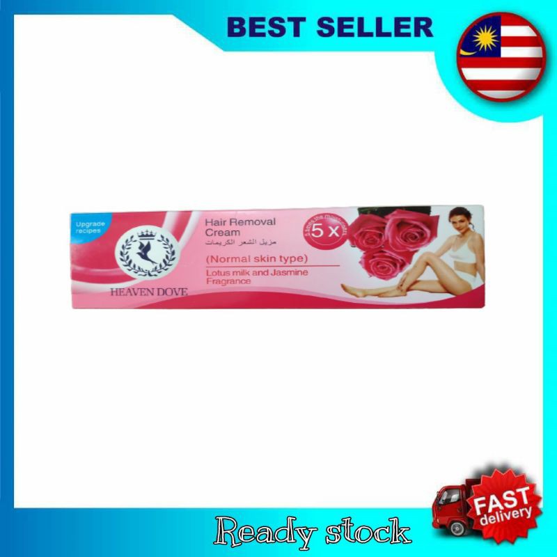 hair removal cream rose ( gambar ) Shopee Malaysia