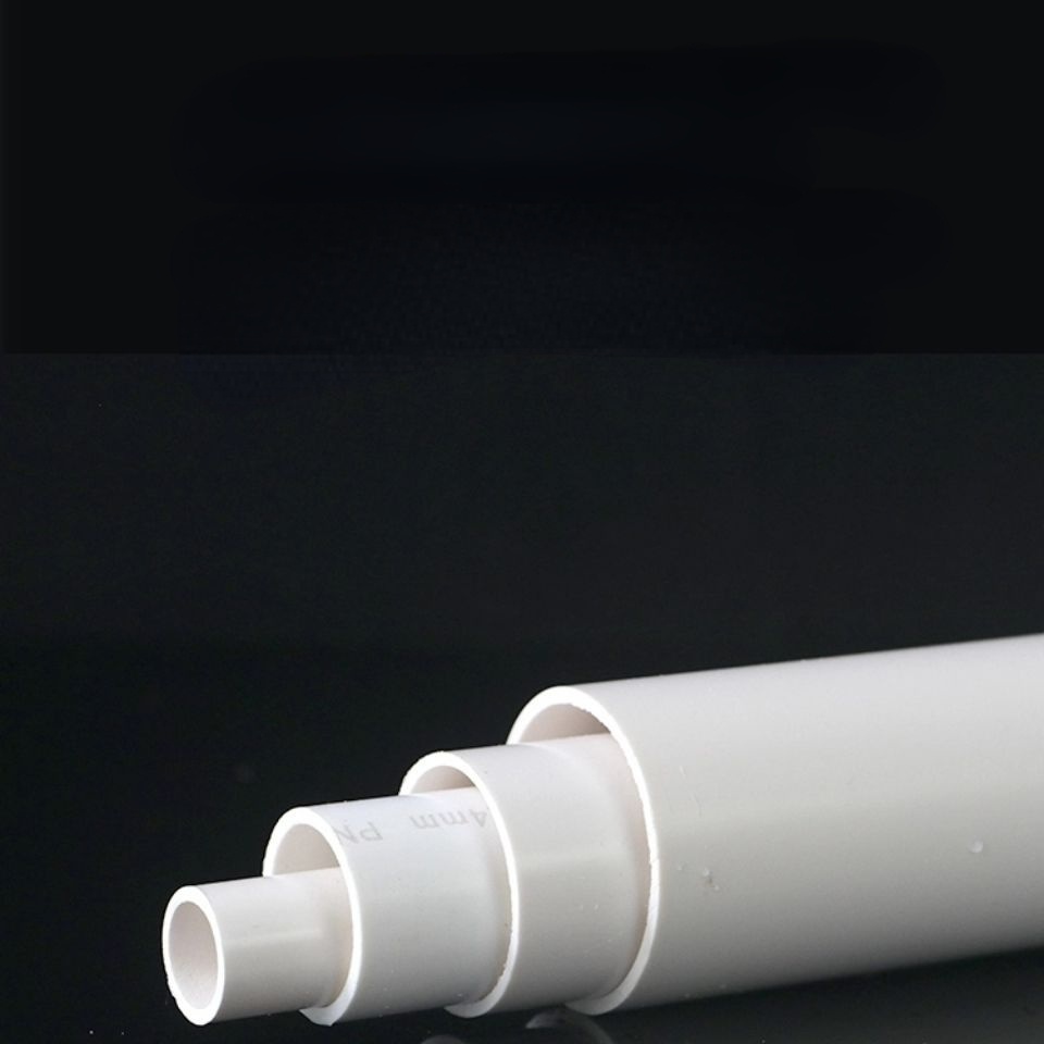 PVC Water Supply Pipes Water Pipe Plastic Water Supply Pipe Fittings Drinking Water Pipe/White