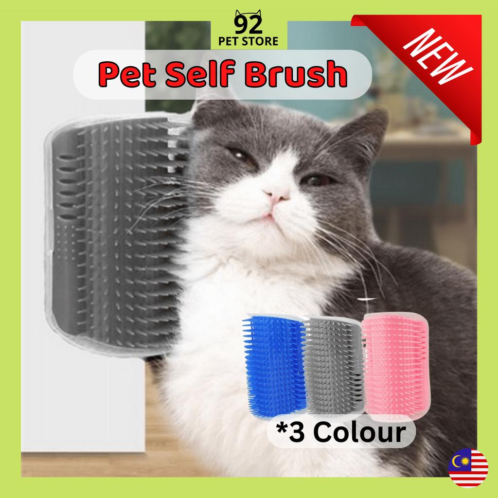 【92 PETSTORE】Pet Cat Self Grooming Massage Brush Wall Corner Comb Dog