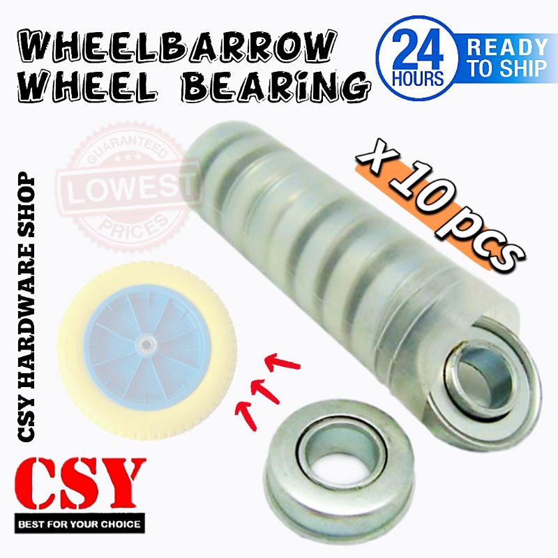 Wheelbarrow Wheel Bearing 10pcs / Bearing Tayar Kereta Sorong 10pcs