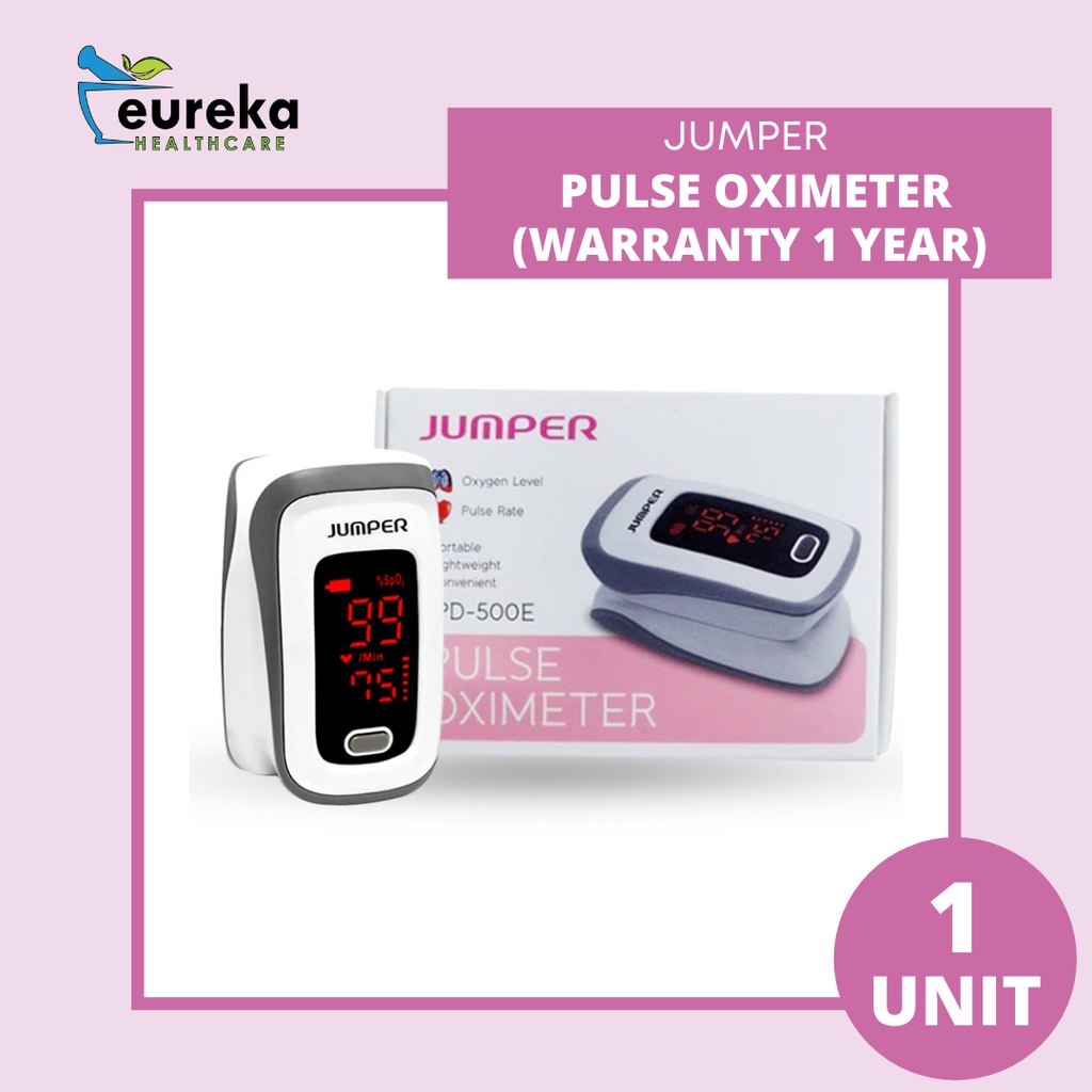 JUMPER PULSE OXIMETER JPD500E LED VERSION (1 YEAR WARRANTY) Shopee Malaysia
