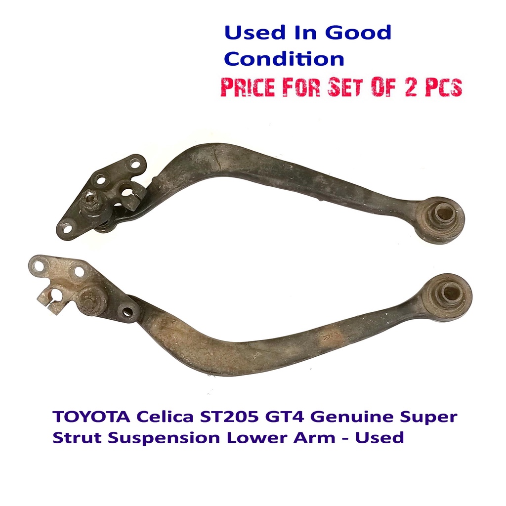 TOYOTA Celica ST205 GT4 Genuine Super Strut Suspension Lower Arm Used Shopee Malaysia