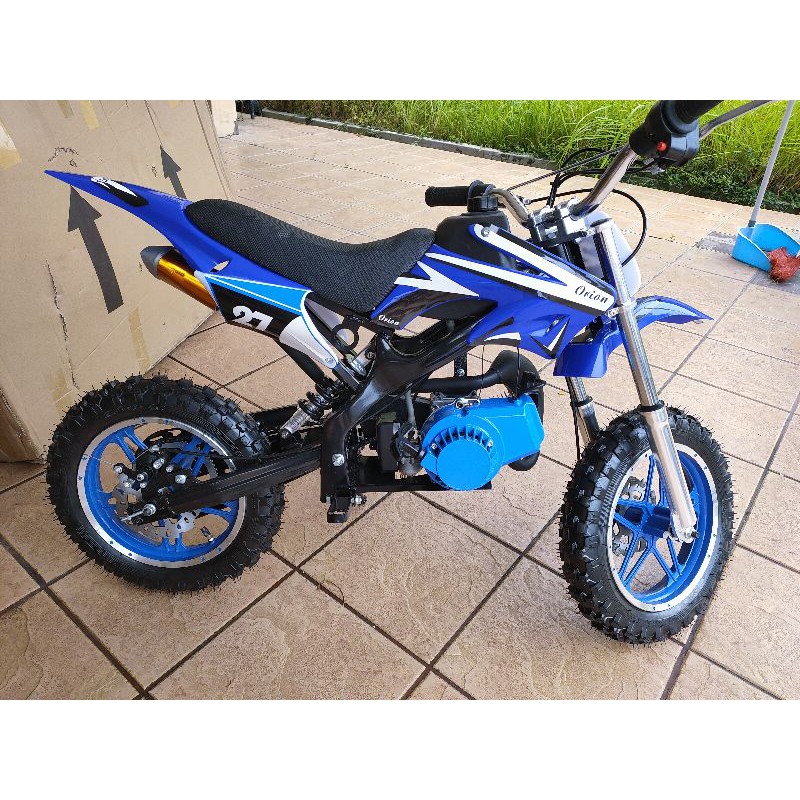 49cc motorcross dirt bike BIG WHEEL 2 stroke scrambler***Ready Stock Shopee Malaysia