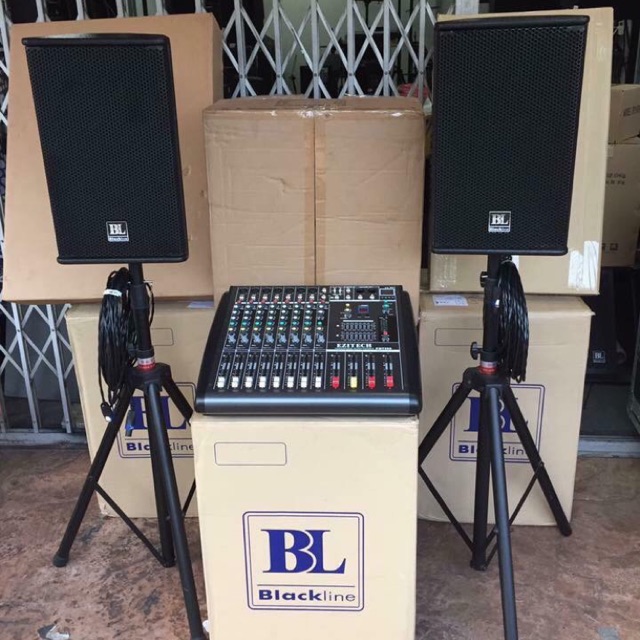 Blackline PA Set 10inch with PowerMixer Shopee Malaysia
