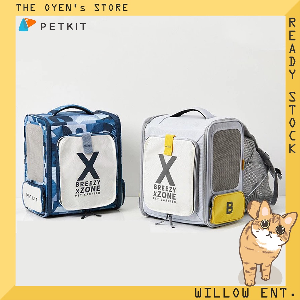PETKIT Breezy Zone Cat Dog Backpack Carrier Expandable FoldableExpandable Foldable SoftSided