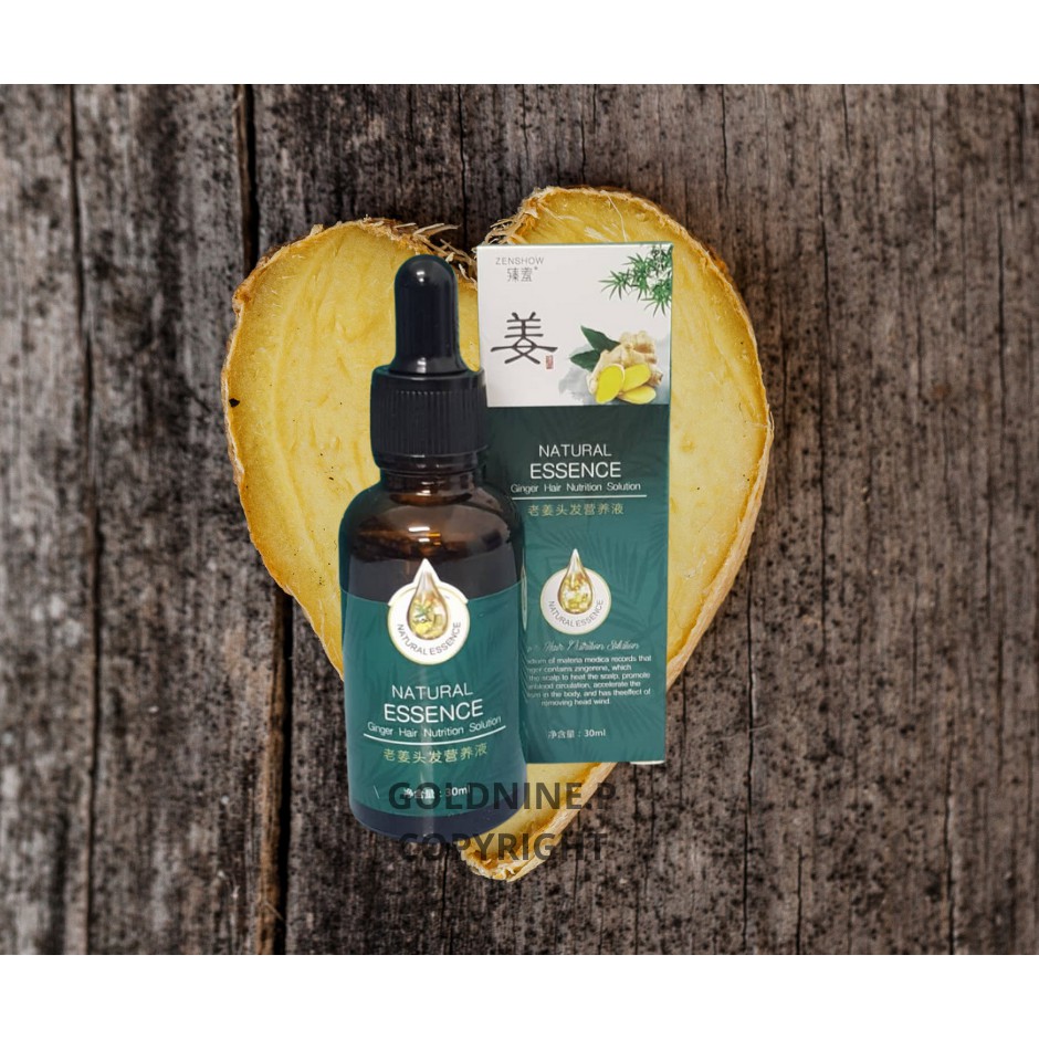 NATURAL ESSENCE GINGER HAIR NUTRITION SOLUTION !! HAIR GROWTH SOLUTION