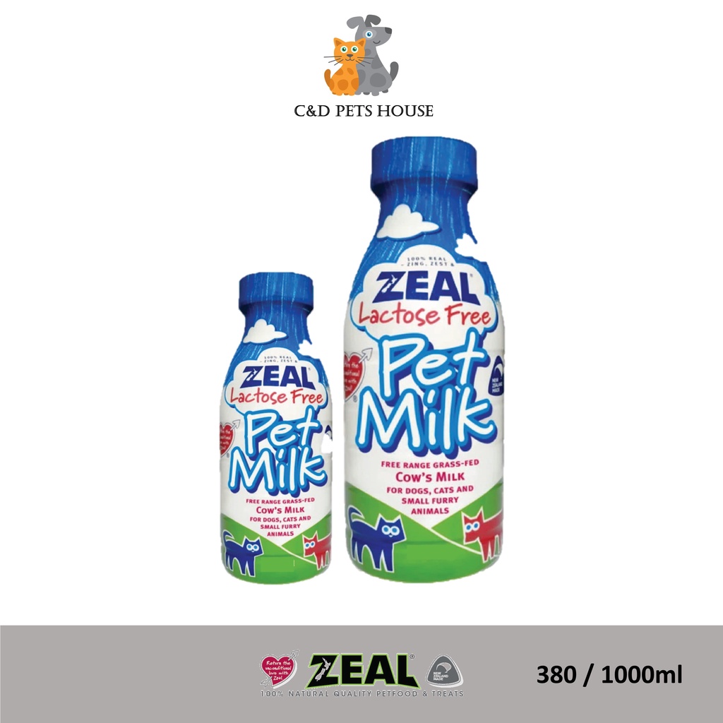 Zeal Lactose Free Pet Milk 380ML / 1000ML Shopee Malaysia