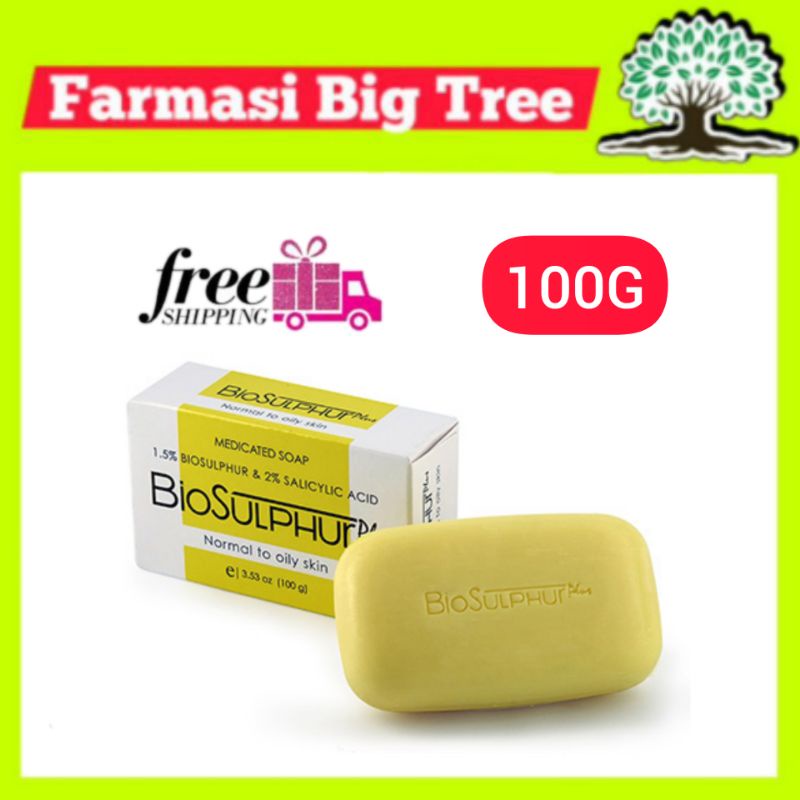 BioSulphur Plus Medicated Soap 100g Shopee Malaysia