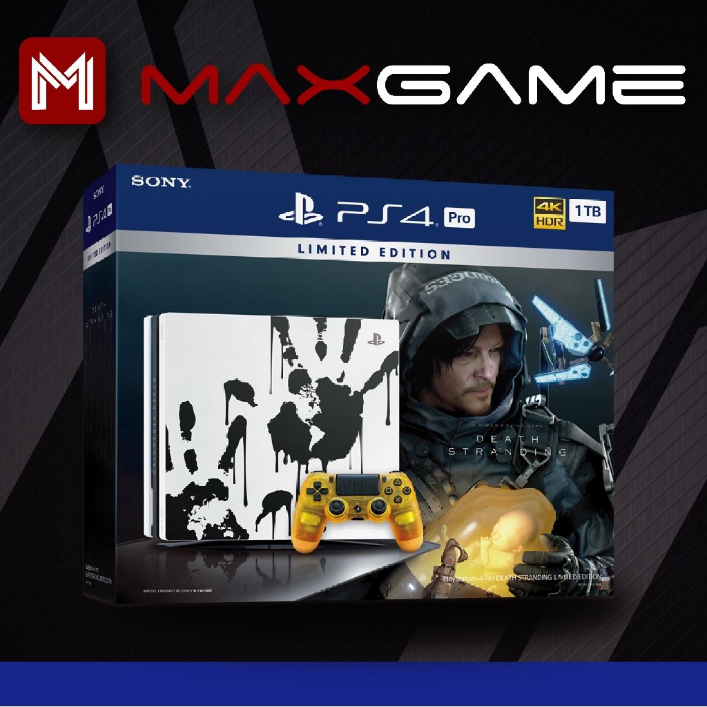 PS4 Pro 1TB Death Stranding Limited Edition Bundle (Official 2 Year Sony M'sia Warranty