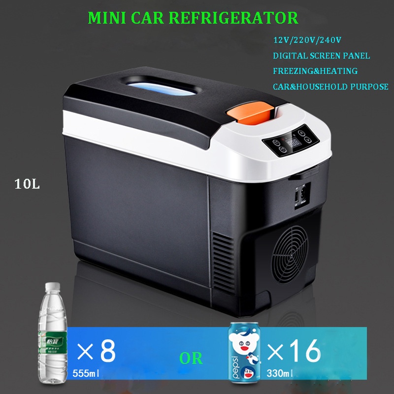 MSW 10L/15L/20L Capacity Portable Car Refrigerator Mini Refrigerator