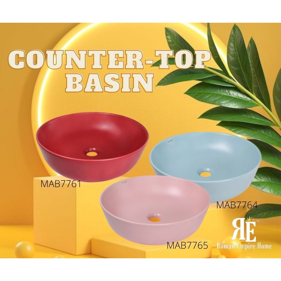 CounterTop Basin MAB7761/7765/7764 Art Basin Shopee Malaysia