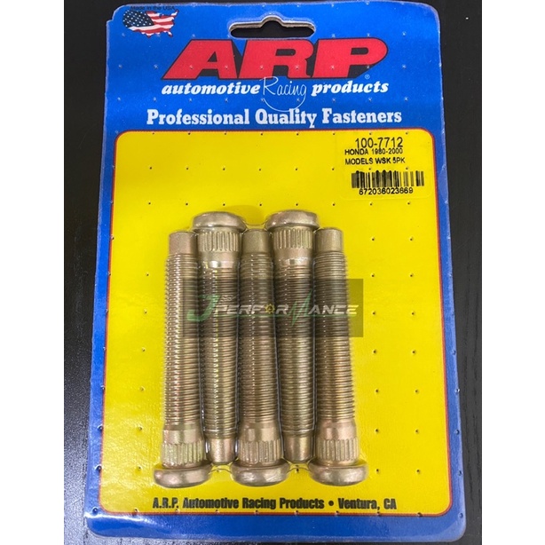 🇺🇸 ARP Extended Wheel Stud Honda 5pc Pack Shopee Malaysia