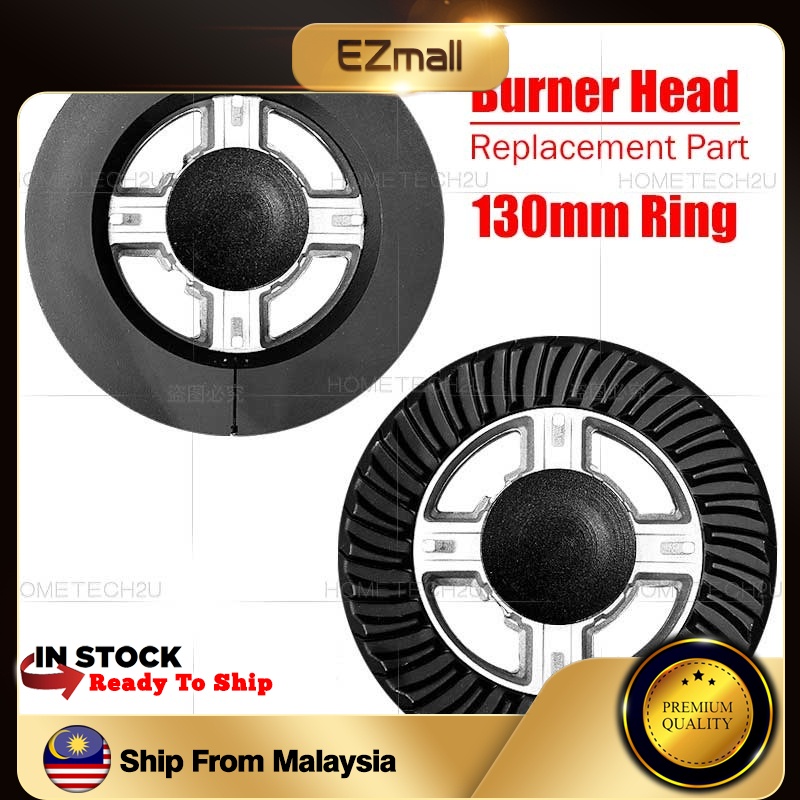 Elba Faber Rubine Glass Hob Gas Stove Burner Head Cap Ring Tungku Dapur