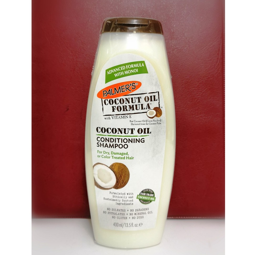 Palmer's Coconut Oil Conditioning Shampoo 400ml(Exp07/2025) Shopee