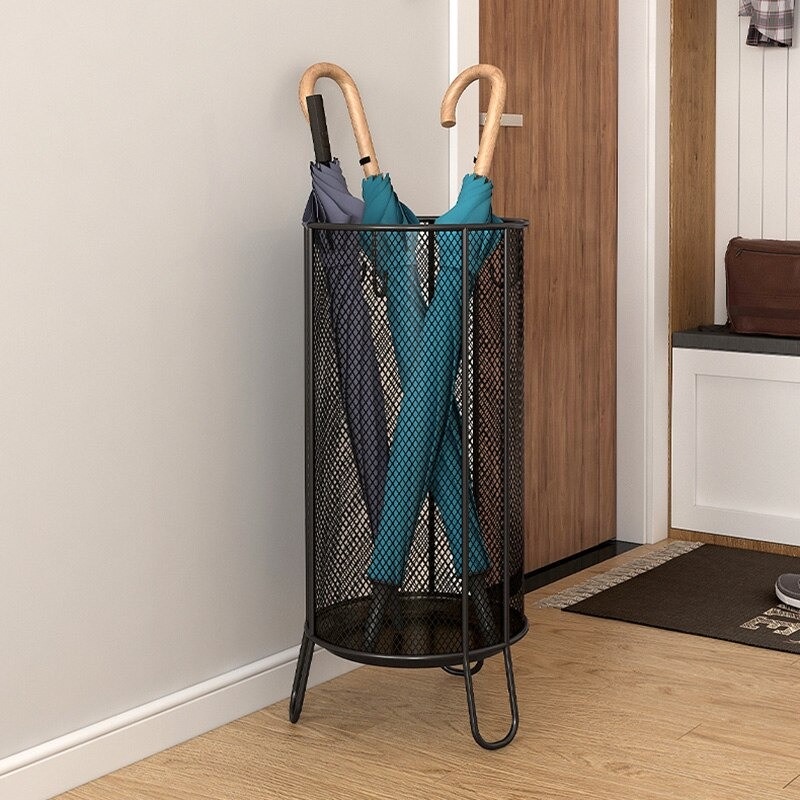 J.L🚛Creative Metal umbrella stands Hotel lobby Office Umbrella stand