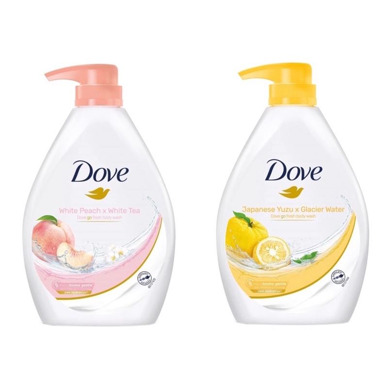 Dove Go Fresh Body Wash 1 Liter Shopee Malaysia