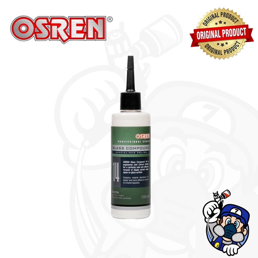 OSREN Glass Compound 14(100ml) Replacement for 04A Glass Polish Abrasive Shopee Malaysia