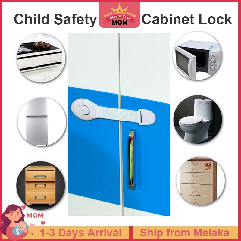 Doublesided Adhesive Child Safety Lock Baby Proof Security