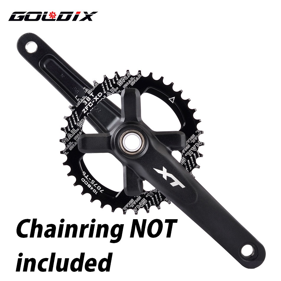 Basikal Crank Aluminium XT 104BCD Bicycle Crank MTB Mountain bike crank