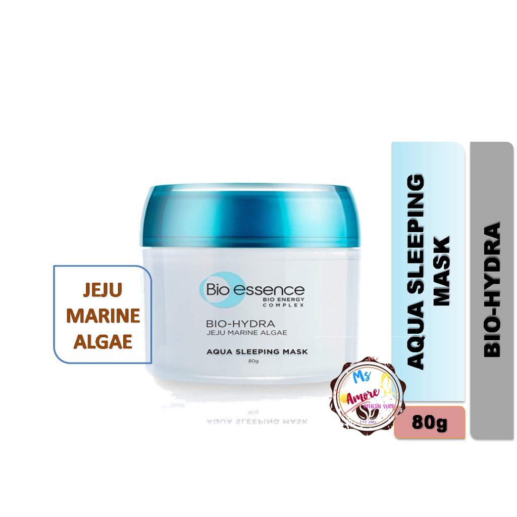 Bioessence BioHydra Jeju Marine Algae Aqua Sleeping Mask, 80g Shopee Malaysia