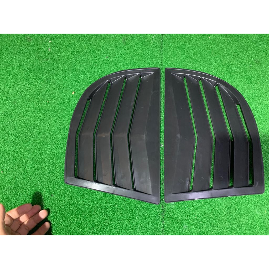 New sporty rear window cover Mustang (SET) Myvi ( 2014 2020