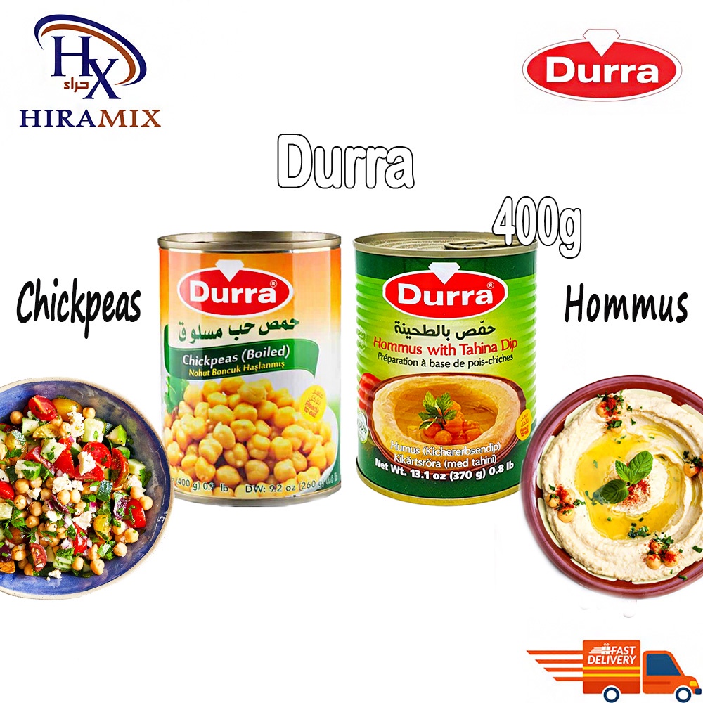 Durra Hummus / Durra Chickpeas Cooked Buncis (Dimasak) Hommus hommos