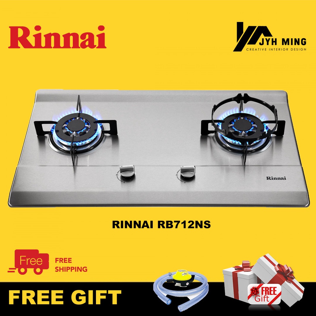 Rinnai RB712NS Stainless Steel Hob Gas Hob / Rinnai RB712NS / Rinnai