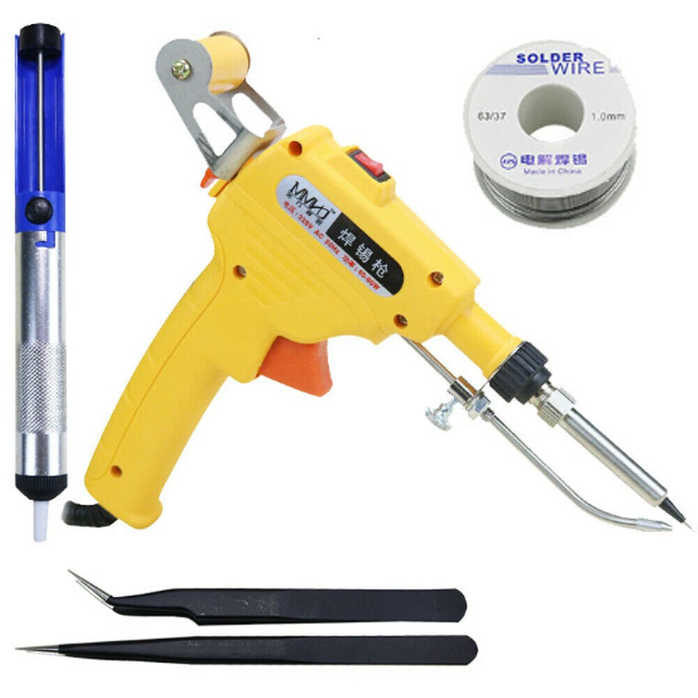 Electric Soldering Iron Temperature Solder Tool Kit Auto Welding Gun