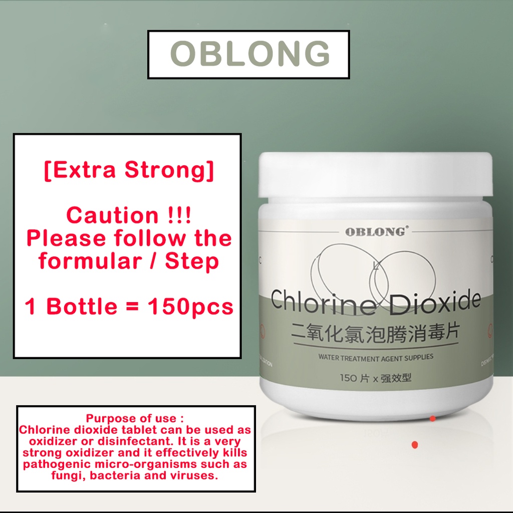 Oblong Chlorine Dioxide Aquarium Medicine Fish Fungus Kill Bacteria