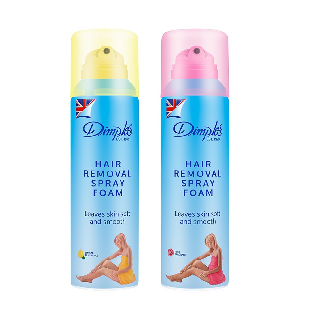 [READYSTOCK] Dimples Hair Removal Spray Foam 200ML Shopee Malaysia