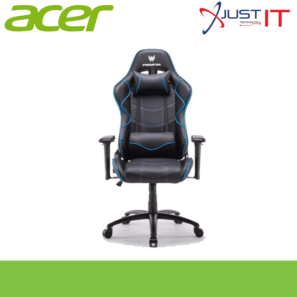 Acer Predator Lk2341 Gaming Chair Blue Accent Shopee Malaysia