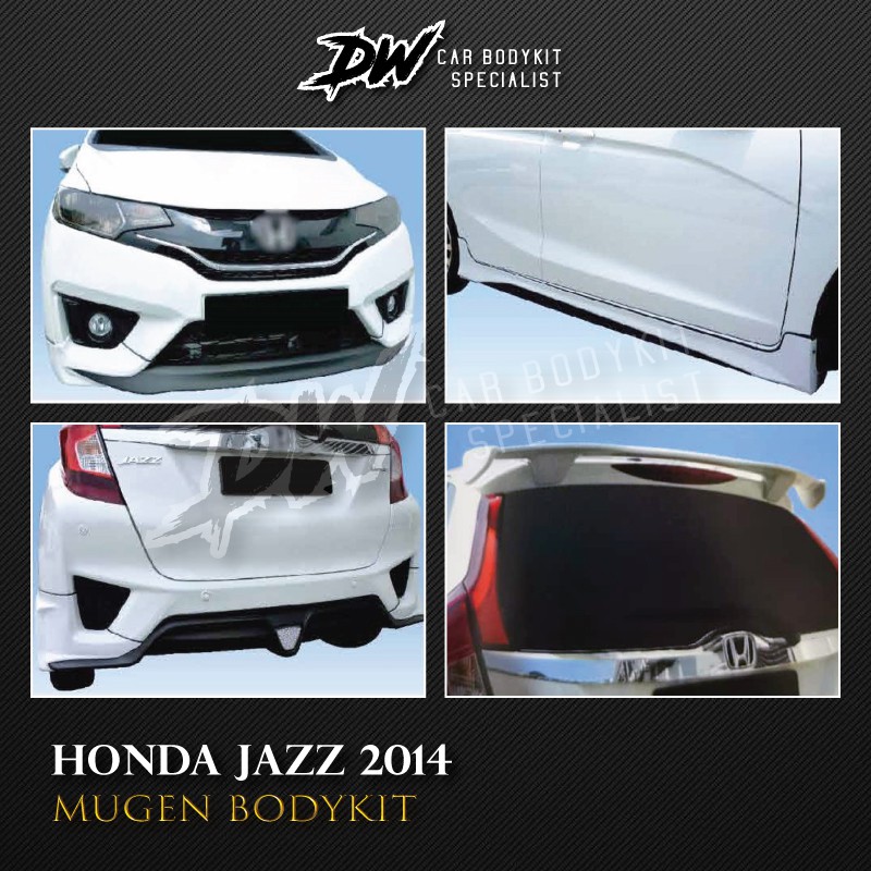 Honda Jazz 2014 Mugen Bodykit Fullset/Parts Shopee Malaysia