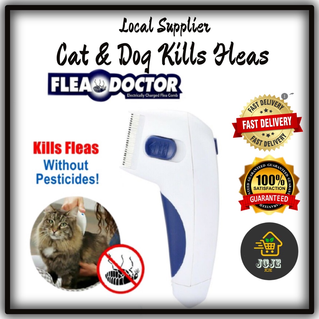 💥Flea Doctor Electronic Comb for Pet Dogs&Cats Kills&Stuns Fleas Seen