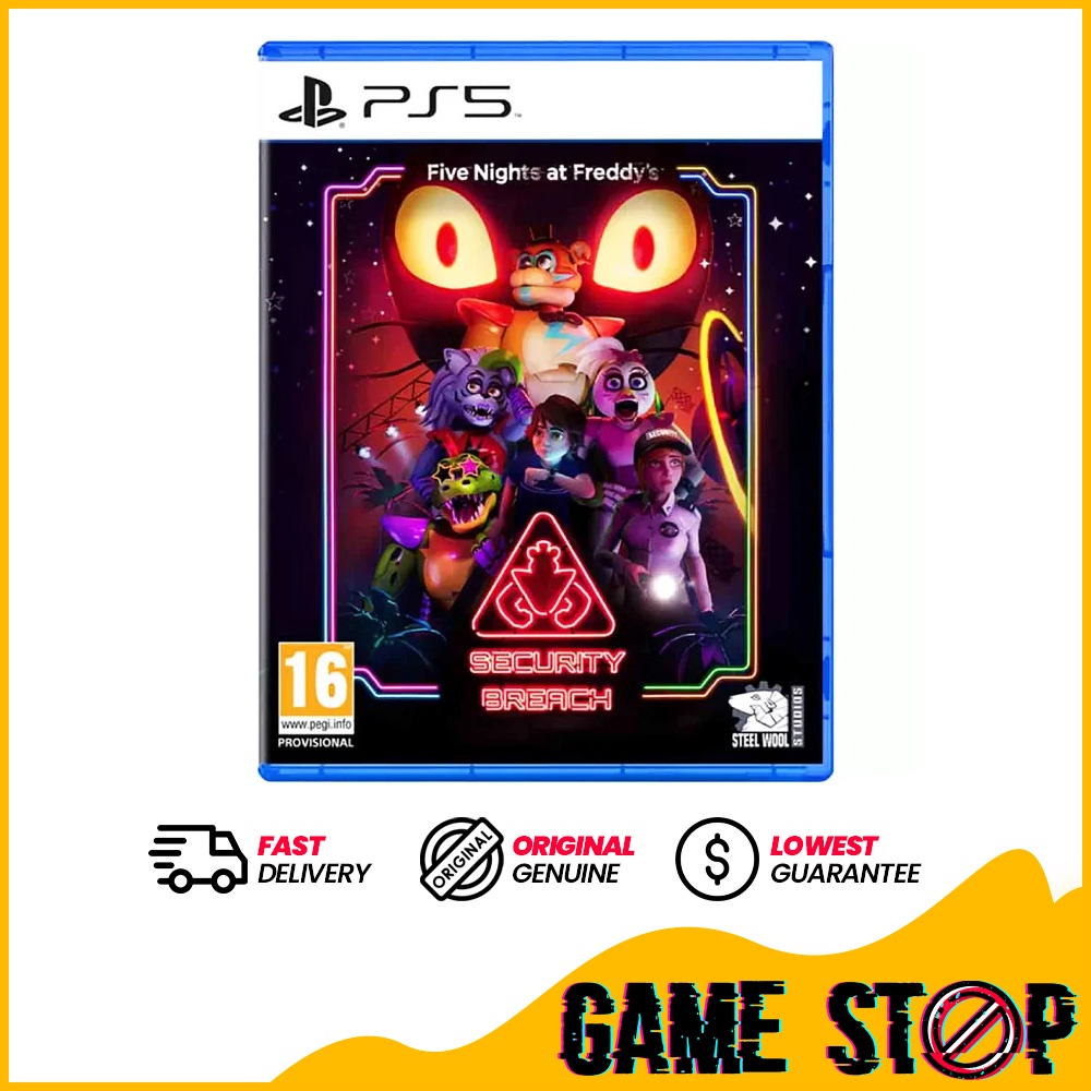 PlayStation PS5 Five Nights at Freddy's Security Breach Chinese