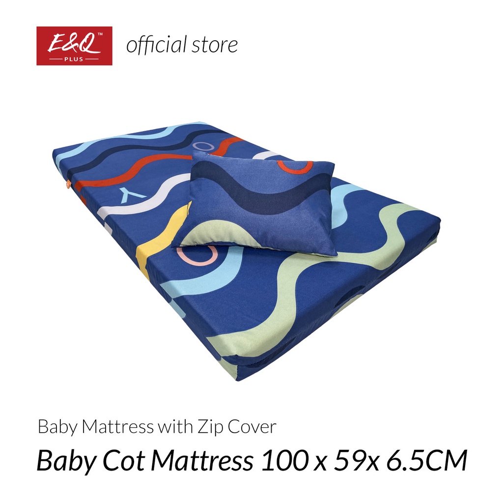 ENQ Baby Mattress / Baby Cot Tilam / Baby Cot Mattress / Quality Zip