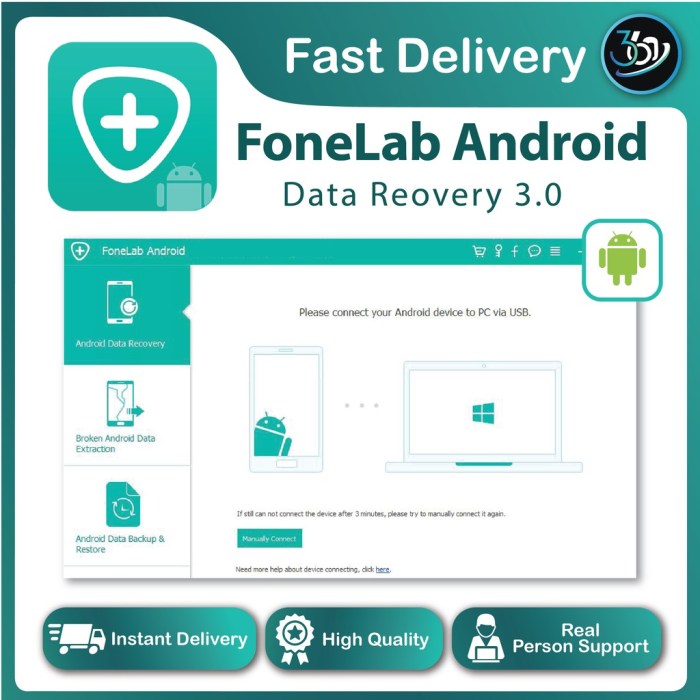 Fonelab android data recovery