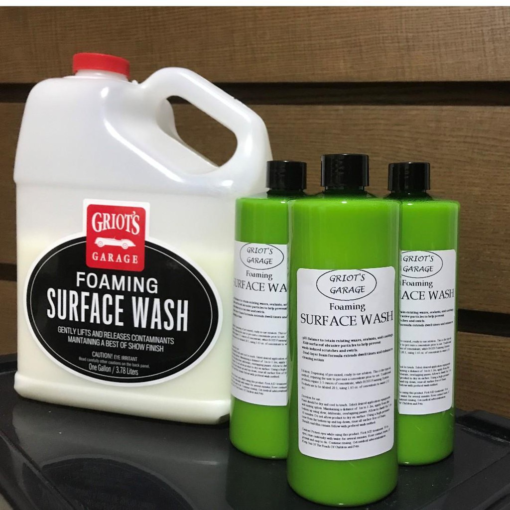 GRIOT'S GARAGE Foaming Surface Wash Shampoo Shopee Malaysia