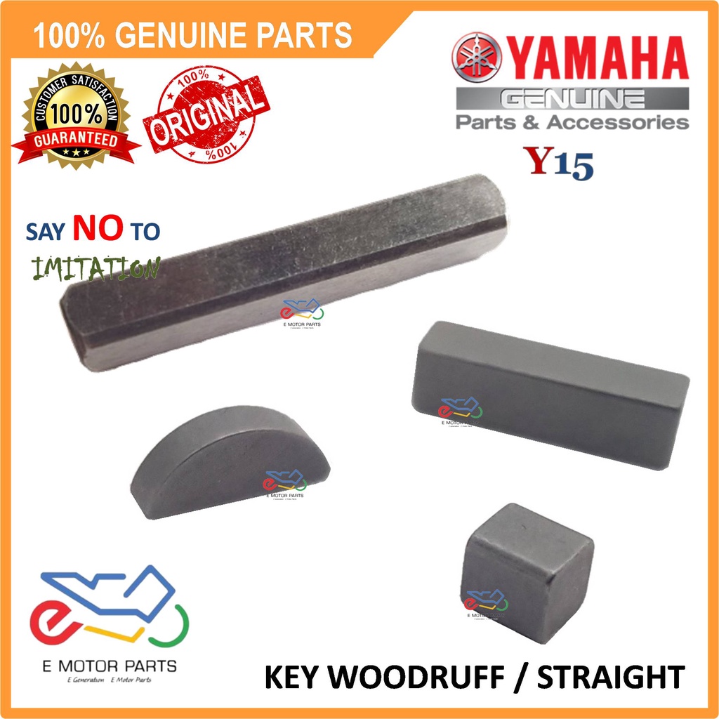 Y15 KEY WOODRUFF Y15 CLUTCH KEY FEATHER Y15 BALANCER KEY STRAIGHT Y15Z Y15ZR YSUKU [100