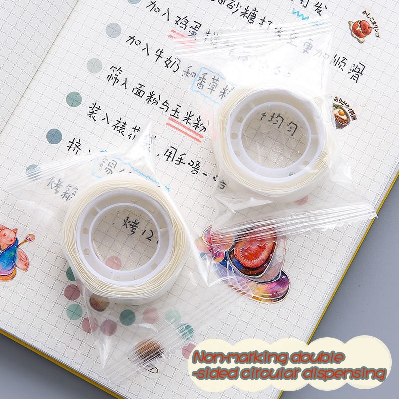 Double Tape Sticky Balloon Transparent Dot Stick Balloon Glue DIY Dot