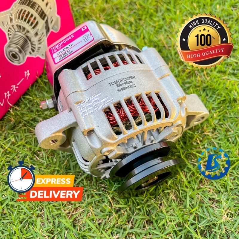 100 New Perodua Kancil 660 850 50A 2PIN 12V New Alternator TOMOPOWER