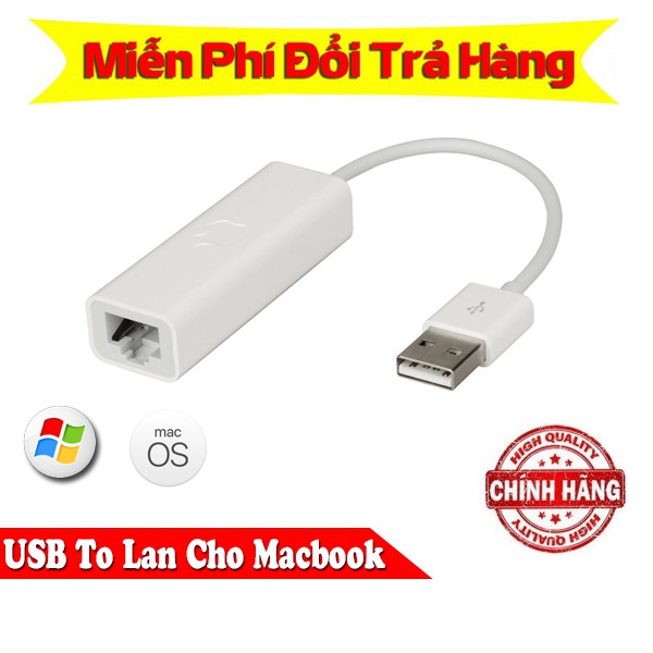 Usb To Lan Cable For Macbook USB Adapter Genuine Shopee