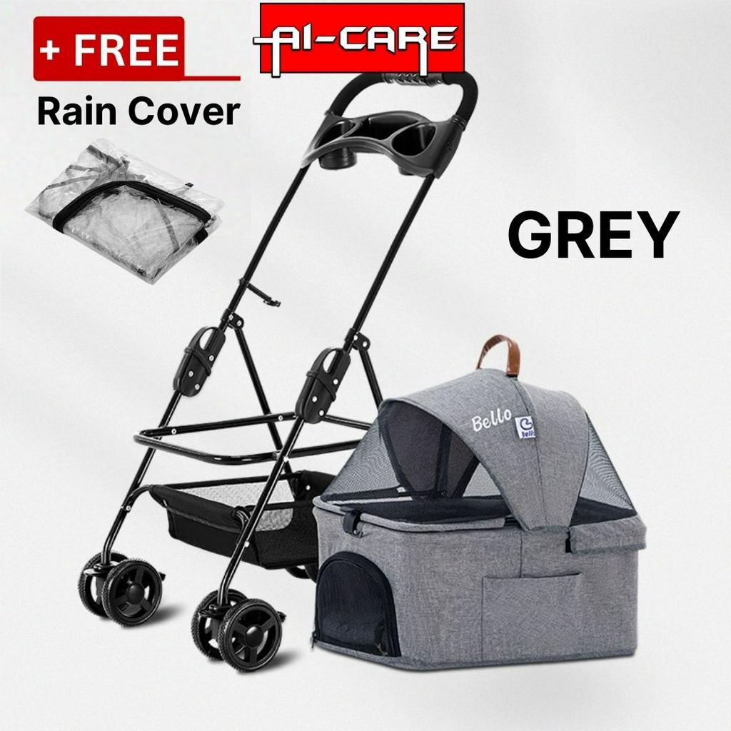 Original Bello Pet Stroller (Max Pet Weight 15kg) /Cat Stroller/Pet