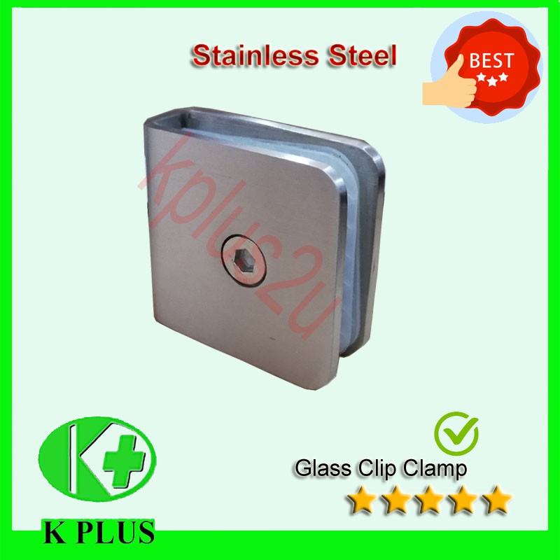 Stainless Steel Glass Clamp Glass Clip Glass Holder Balustrade Bracket
