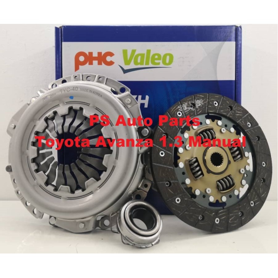 Toyota Avanza 1.3 Manual Clutch Kit Set PHC Valeo Clutch Plate TCO PHC Shopee Malaysia