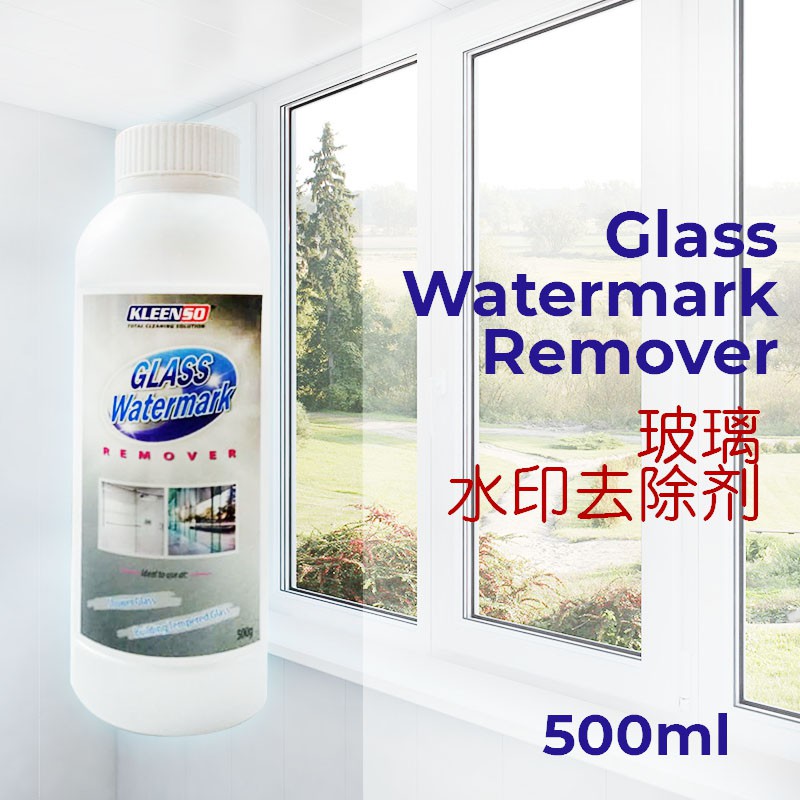 Kleenso Glass Watermark Remover For Bathroom Shower Glass & Tempered