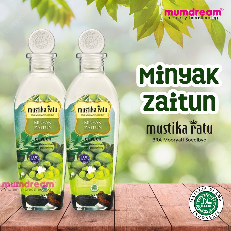 [ 100 ORIGINAL ] Mustika Ratu Minyak Zaitun Olive Oil (175ML) Shopee