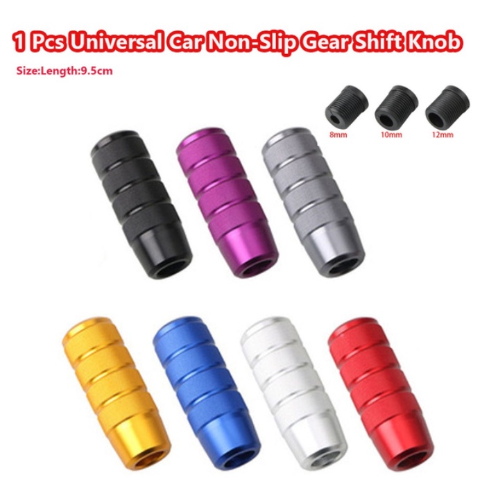 95MM Universal NonSlip Gear Shift Knob Manual Transmission Aluminum