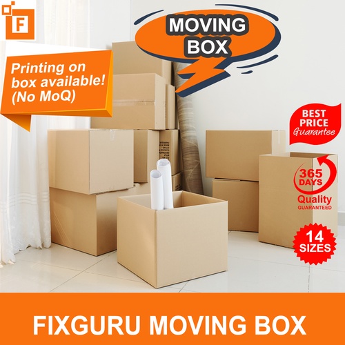 Fixguru Carton box Medium Big Box Storage House Moving Box Packing