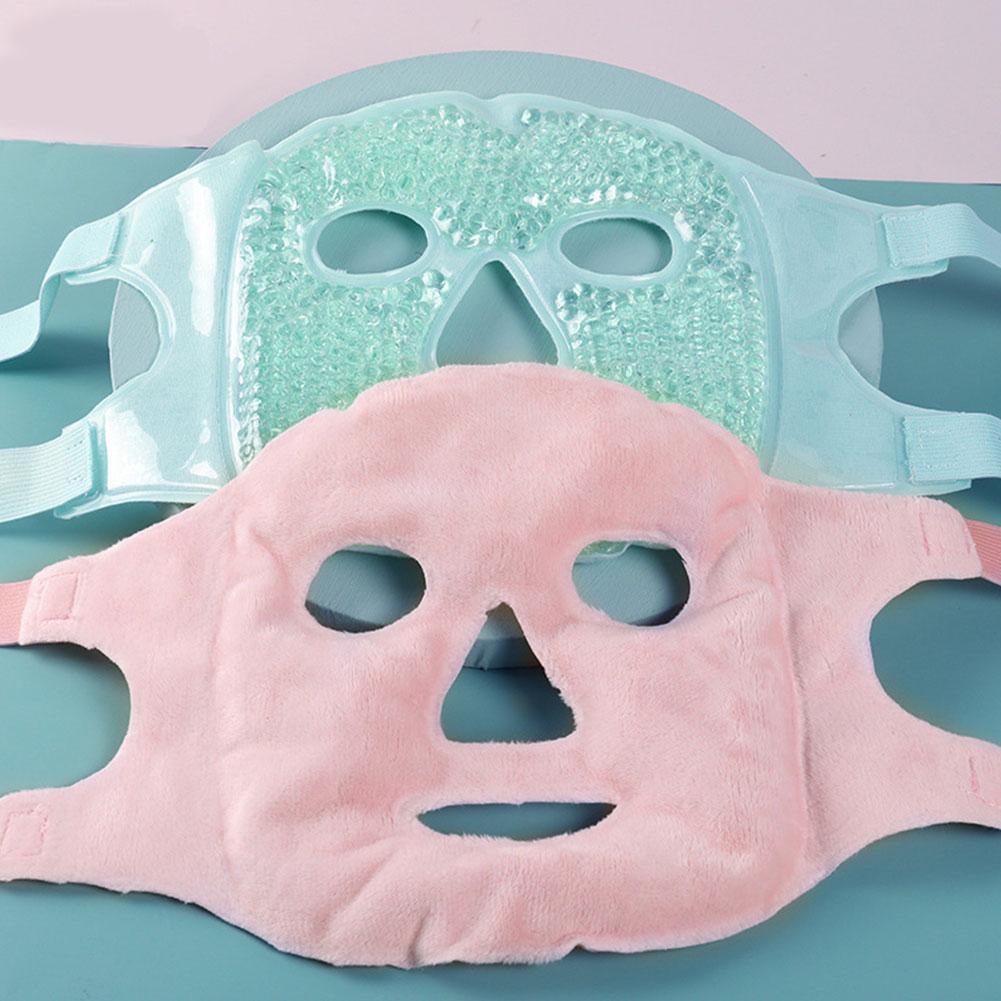 Ice Cooling Gel Mask Remove Edema Reusable Ice Pack Sleeping Face Mask