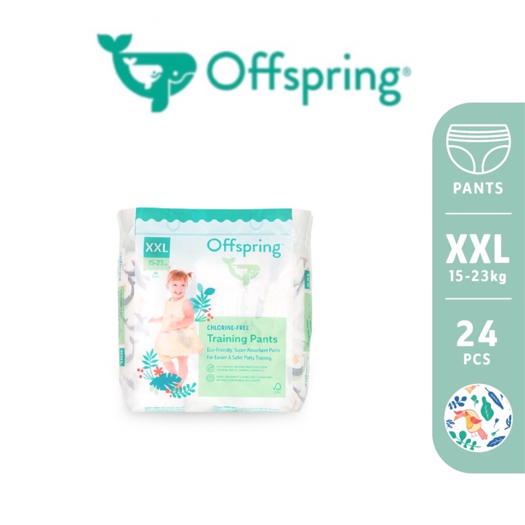 Offspring Fashion Pants Diaper XXL (24 Pcs) Shopee Malaysia